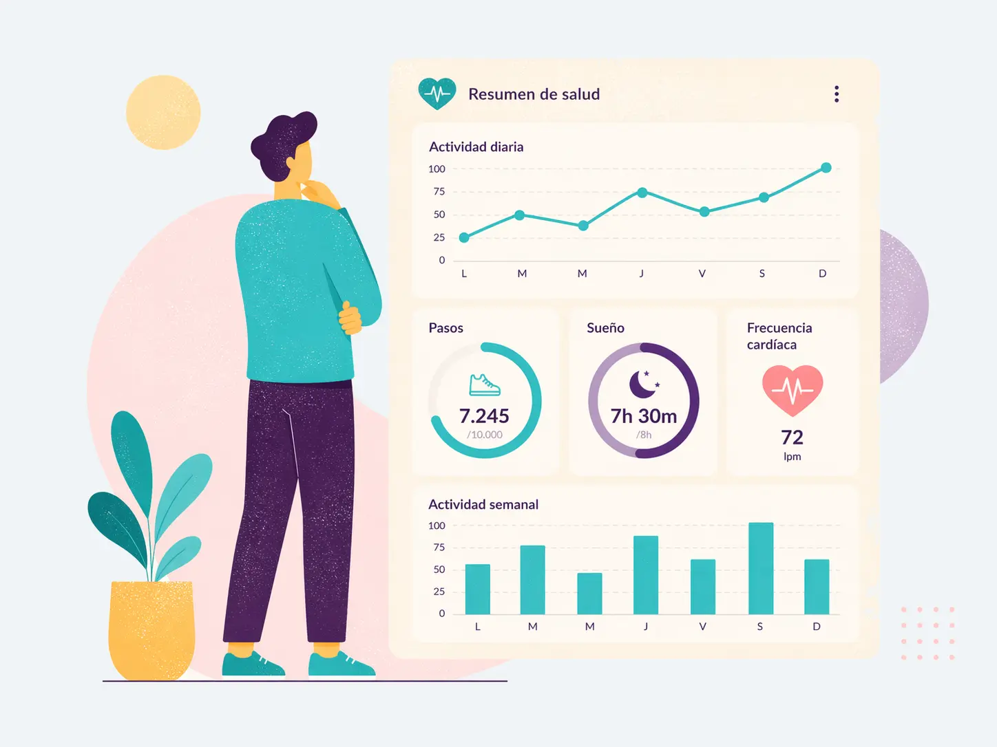 Medication dose history and adherence overview