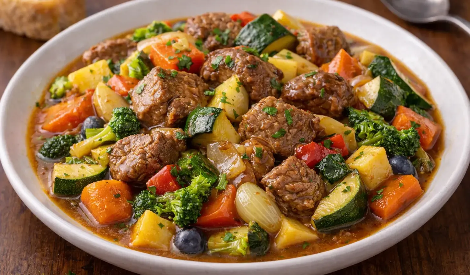 Veal Stew With Vegetables (Paleo & Gluten-Free)