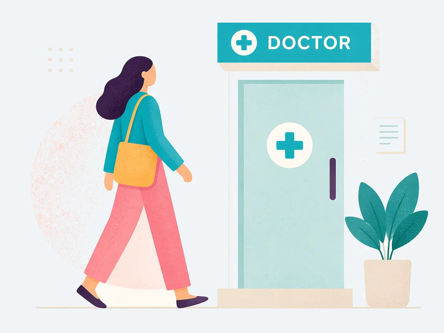 VitalTracking medical appointments tracking illustration