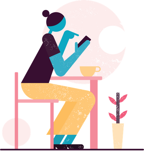 Health tracking overview illustration